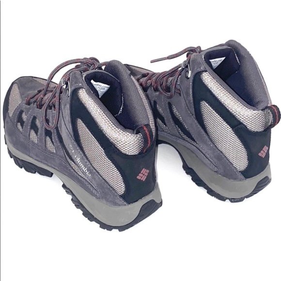 Columbia Unisx Gray Crestwood Mid Waterproof Hiking Boot main image 16